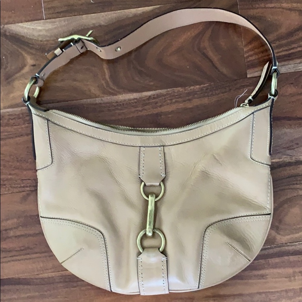 Authentic Leather Coach Hobo